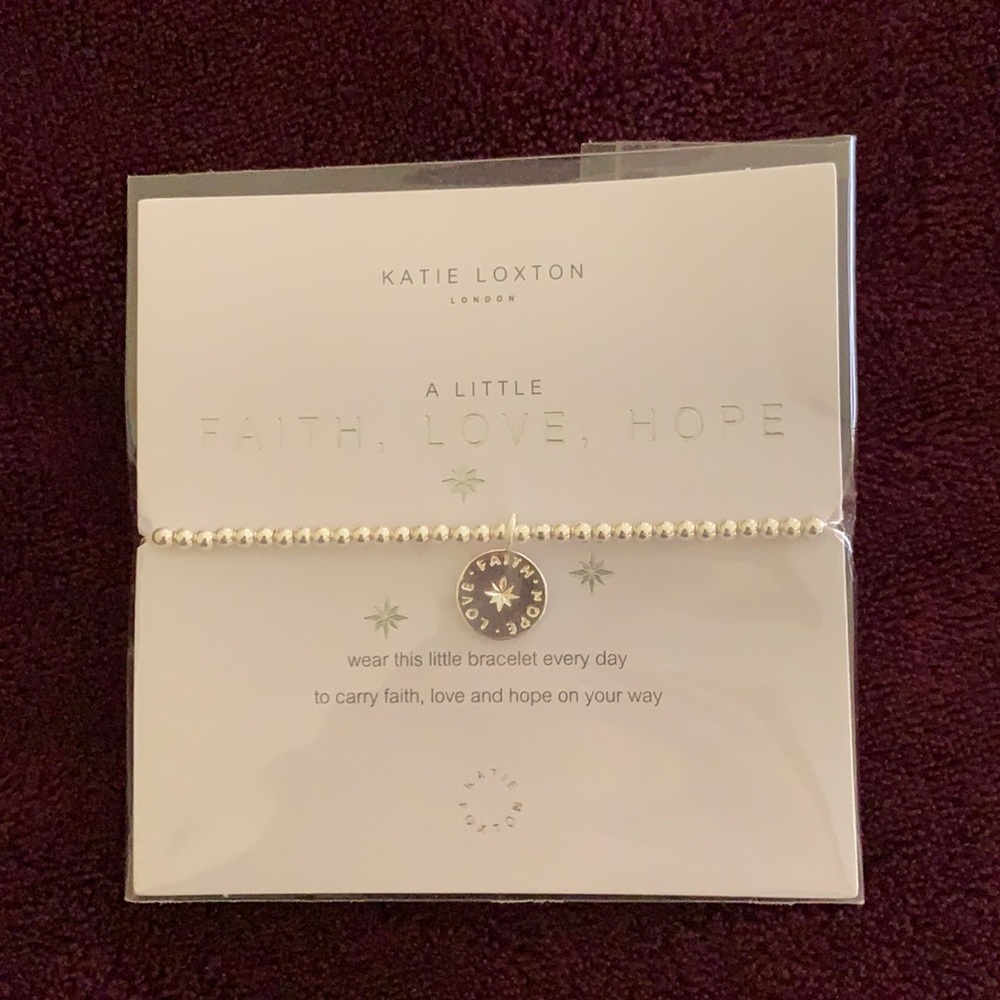 A little faith, love, and hope bracelet